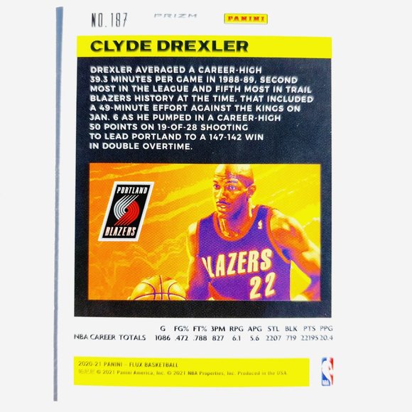 Portland Trailblazers (Clyde Drexler) - BKBL [25_CD4] - Picture 3 of 3